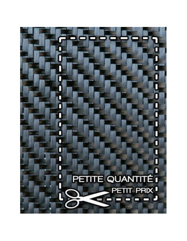 Tissu carbone 30CMx1M