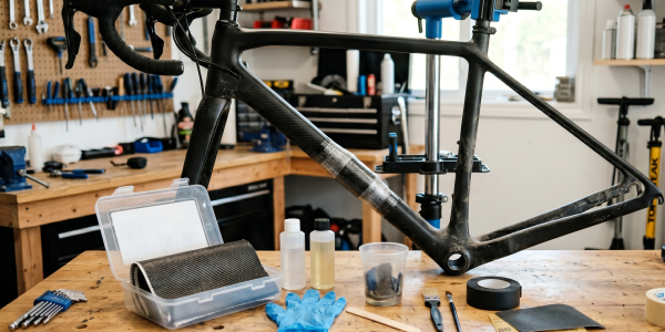 Comment réparer un vélo en carbone soi-même ? Le guide facile